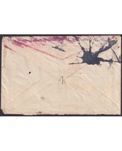 F-EX47892 GERMANY 1940 FREE POST COVER RED CROSS SPECIAL CANCEL NURENBERG