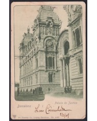 F-EX40978 ESPAÑA SPAIN 1903 POSTCARD TO ST PETERSBOURG RUSSIA.