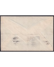 F-EX42780 ESPAÑA SPAIN 1951 USA BATTLESHIP USS NEWPORT NEWS TO BARCELONA.