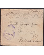F-EX40943 SPAIN MOROCCO MELILLA 1926 MILITAR POST MAESTRANZA DE ARTILLERIA.