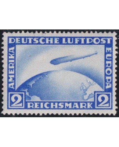 F-EX40214 GERMANY 1928 MNH 4mk ZEPPELIN GLOBE.