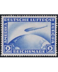 F-EX40214 GERMANY 1928 MNH 4mk ZEPPELIN GLOBE.