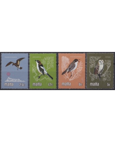 F-EX47947 MALTA MNH 1981 BIRD AVES PAJAROS OISEAUX OWL.