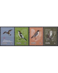 F-EX47947 MALTA MNH 1981 BIRD AVES PAJAROS OISEAUX OWL.