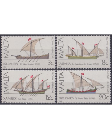 F-EX48179 MALTA MNH 1982 MALTESE SHIP BARCOS.