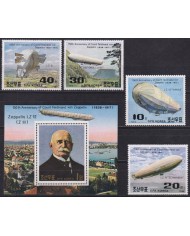 F-EX46650 KOREA MNH 1988 150º ANNIV FERDINAND ZEPPELIN.