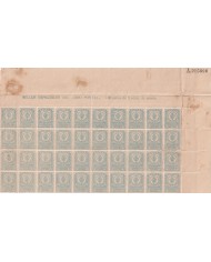 F-EX15121 SPAIN REVENUE GIRO POSTAL BLOCK SHEET.