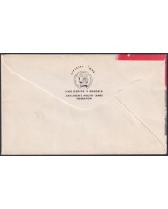 F-EX48547 NEW ZEALAND 1954 FDC HEALTH CHILDREN USED