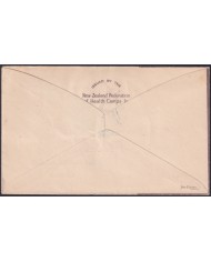 F-EX48536 NEW ZEALAND 1949 FDC HEALTH CHILDREN NURSE PAIR USED.