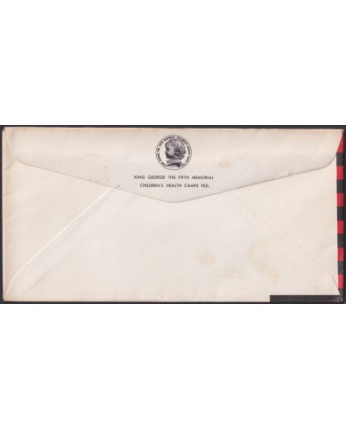 F-EX48535 NEW ZEALAND 1963 FDC HEALTH PRINCE ANDREW CHILDREN USED.