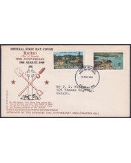 F-EX48553 NEW ZEALAND 1969 FDC 150 th KERIKERI ORGANIZATION.