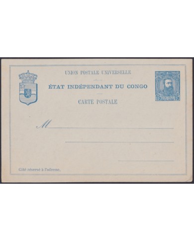 F-EX48597 BELGIUM CONGO POSTAL STATIONERY UNUSED.