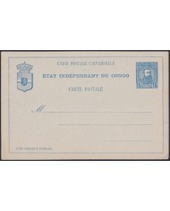 F-EX48597 BELGIUM CONGO POSTAL STATIONERY UNUSED.
