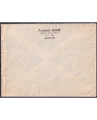 F-EX48609 YVORY COAST AGRICULTURE COVER TO PARIS