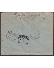 F-EX48625 BRAZIL BRASIL PHILATELIC COVER TO SPAIN FORWARDED CANARIAS - AVILES.
