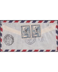 F-EX48631 HONDURAS 1973 REGISTERED COVER TO SPAIN ARCHEOLOGY COINFERENCE.