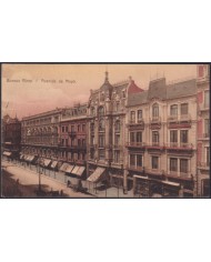 F-EX48663 ARGENTINA 1910 POSTCARD MAY AVENUE TO PONTEVEDRA SPAIN.