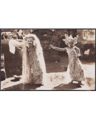 F-EX48581 NEDERLAND INDIE INDONESIA 1937 POSTCARD TO PHILIPPINES ETHNIC MASK.