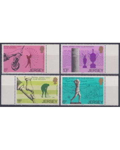 F-EX48221 JERSEY UK ENGLAND MNH 1978 ROYAL JERSEY GOLF CLUB CENTENARY.