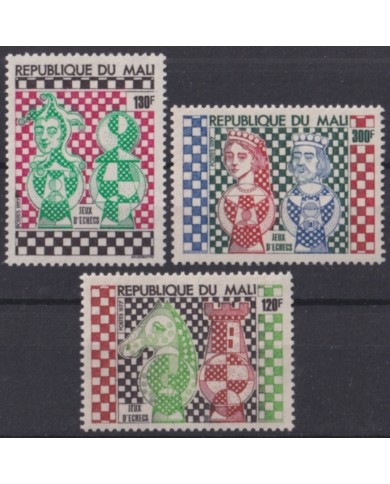 F-EX48225 MALI MNH 1977 CHESS AJEDREZ.