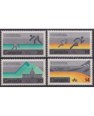 F-EX48243 CANADA MNH 1977 COMMONWEALTH GAMES.