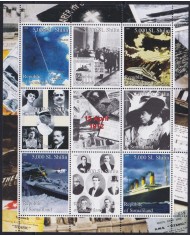 F-EX48005 SOMALIA MNH 2000 TITANIC SHIP DISASTER SHIPWRECK.
