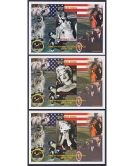 F-EX48020 NIGER MNH 1999 MOVIE CINEMA MARYLIN MONROE APOLLO 11 SPACE.