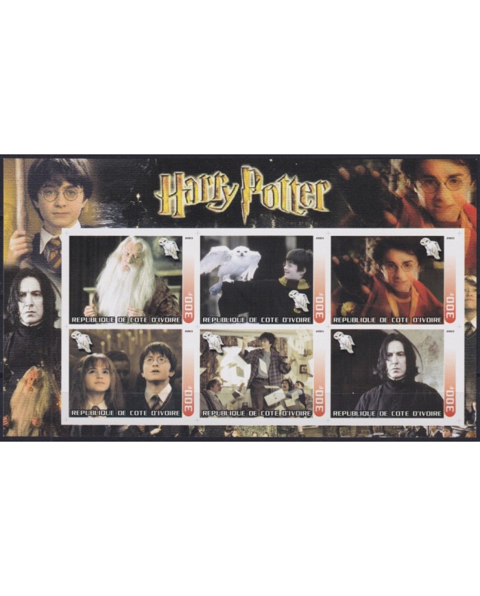 F-EX48031 YVORY COAST MNH 2003 MOVIE CINEMA HARRY POTTER.