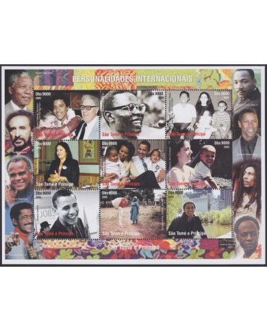 F-EX49021 SAO TOME I PRINCIPE MNH 2005 INTERNATIONSL PEOPLES BARACK OBAMA.
