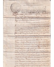 1774-PS-16 SPAIN ESPAÑA 1774 SELLO 2º SEALLED PAPER REVENUE.