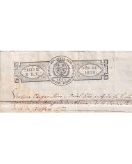 1821-PS-11 SPAIN ESPAÑA 1821 SELLO 2º SEALLED PAPER REVENUE.