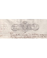 1829-PS-23 SPAIN ESPAÑA 1829 SELLO 4º SEALLED PAPER REVENUE.