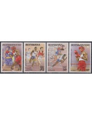 F-EX48931 BOTSWANA MNH 1992 OLYMPIC GAMES BARCELONA BOXING ATHLETISM.