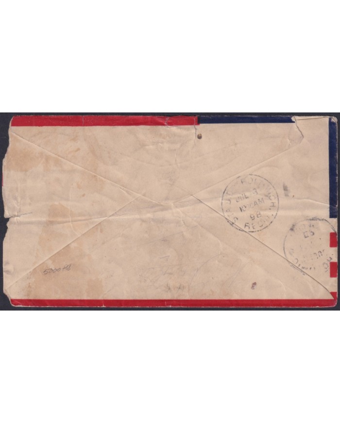 F-EX48533 USA 1898 PATRIOTIC COVER TAMPA FLORIDA TO DETROIT US FLAG POSTAGE DUE.