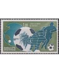 F-EX48299 MONACO MNH 1982 WORLD SOCCER FOOTBALL CUP SPAIN.