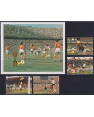 F-EX47566 ST LUCIA MNH 1982 SPAIN SOCCER FUTBOL CHAMPIONSHIP.