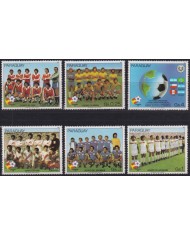 F-EX47573 PARAGUAY MNH 1982 SPAIN SOCCER FUTBOL CHAMPIONSHIP.