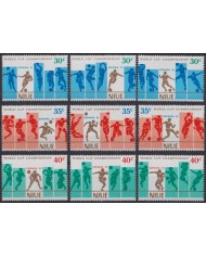 F-EX47576 NIUE MNH 1982 SPAIN SOCCER FOOTBALL WORLD CHAMPIONSHIP.