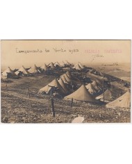 F-EX8568 SPAIN MOROCCO MAROC MELILLA 1915 ORIGINAL PHOTO MILITAR CAMP YFRIT AYSA POSTCARD.