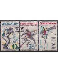 F-EX47599 CZECHOSLOVAKIA MNH 1978 ATHLETISM EUROPEAN CHAMPIONSHIP.