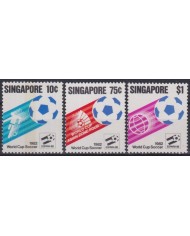 F-EX48955 SINGAPORE 1982 MNH SPAIN WORLD CHAMPIONSHIP SOCCER CUP FOOTBALL.