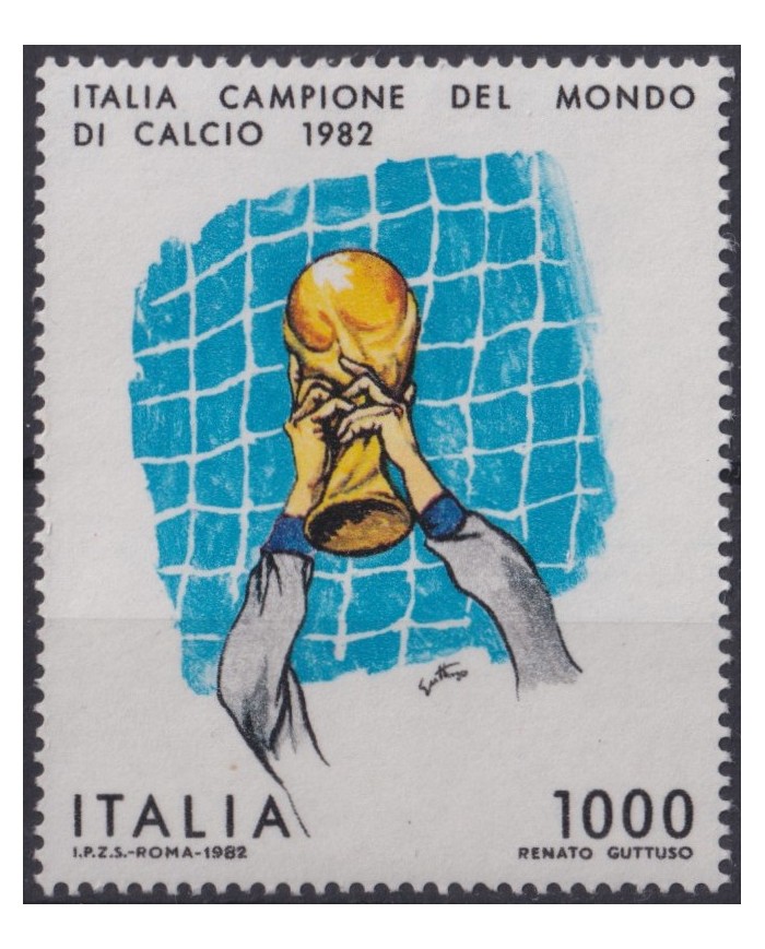F-EX48951 ITALY MNH 1982 WORLD CUP SOCCER FOOTBALL SPAIN ESPAÑA.