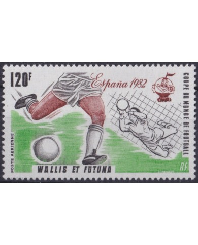 F-EX49080 WALLIS ET FUTUNA MNH 1982 WORLD CHAMPIONSHIP SOCCER FOOTBALL.