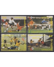 F-EX49088 ANTIGUA & BARBUDA MNH 1982 WORLD CHAMPIONSHIP SOCCER FOOTBALL.
