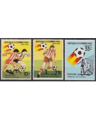 F-EX49102 DOMINICANA REP MNH 1982 WORD CHAMPIONSHIP SOCCER FOOTBALL.