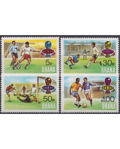 F-EX47662 GHANA MNH 1974 WORLD CUP SOCCER FOOTBALL.