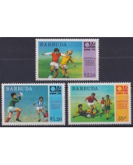 F-EX47667 BARBUDA MNH 1974 WORLD CUP SOCCER FOOTBALL.