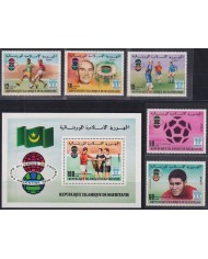 F-EX46610 MAURITANIE MNH 1977 WORLD FOOTBALL SOCCER CHAMPIONSHIP.