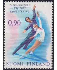 F-EX48265 FINLAND SOUMI MNH 1977 SPORT SKI GYMNASTICS.