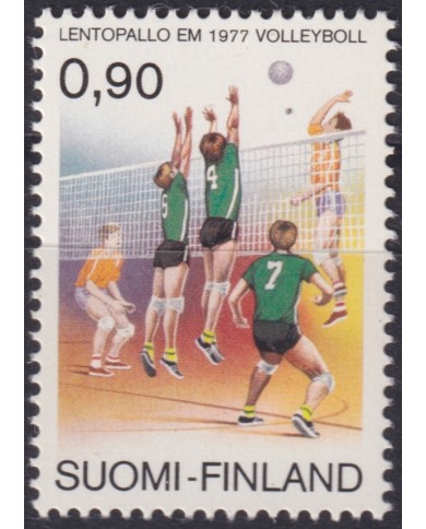 F-EX48283 FINLAND SOUMI MNH 1977 SPORT VOLLEYBALL.